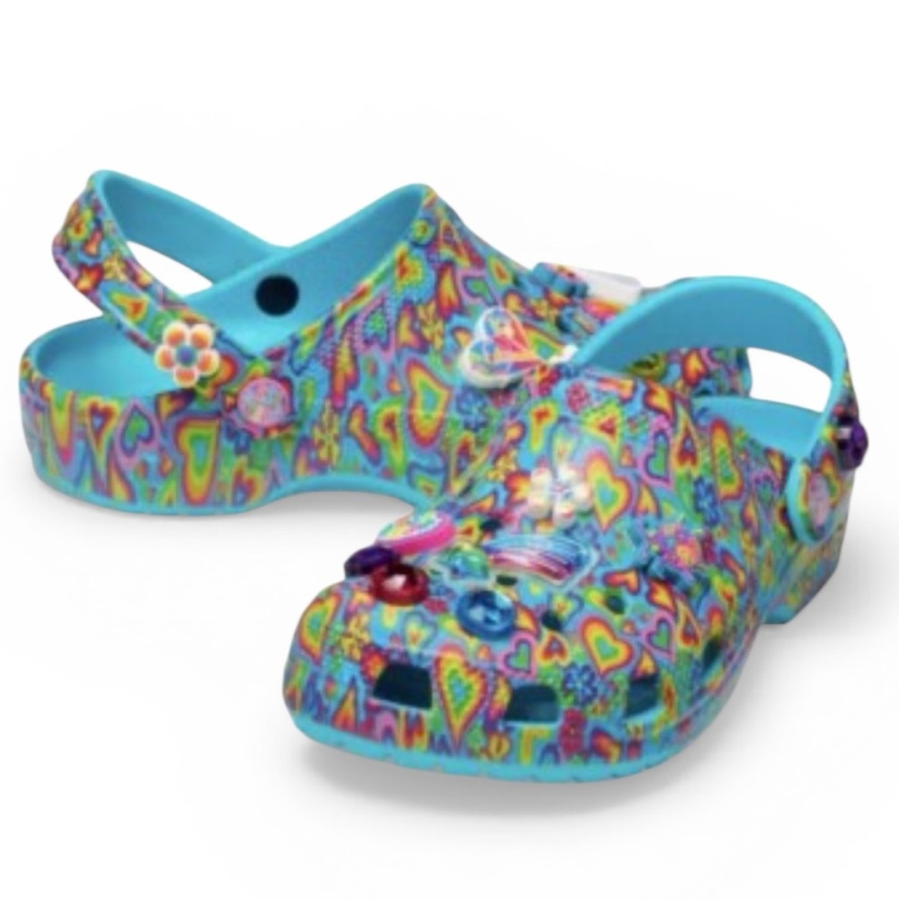 Crocs X Lisa Frank Kids Classic Clogs